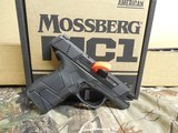 MOSSBERG
MC1S,
9-MM,
PISTOL,
COMPACT,
WITH
MANUAL SAFETY,
2-7 ROUND
MAGAZINES,
3.4"
BARREL,
COMBACT
SIGHTS,
FACTORY
NEW
IN
BOX. - 4 of 21