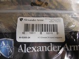 6.5 GRENDEL,
24
ROUND
MAGAZINE,
( ALEXANDER
ARMS
)
MADE
IN
ISRAEL,
E- LANDER
MAGS.
FACTORY
NEW
IN
BOX. - 6 of 15