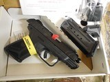 RUGER # 03818,
SECURITY- 9,
COMPACT,
2 - 10
ROUND
MAGAZINES,
WHITE ADJUSTABLE
SIGHTS,
3.44"
BARREL,
FACTORY
NEW
IN
BOX. - 2 of 18