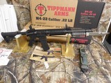 AR-15
M4
22-L.R.
TIPPMANN
CLASS
TACTICAL RIFLE,
25
ROUND
MAGAZINE,
POP-UP
ADJUSTAL
SIGHTS,
QUADRALL
WITH
FULL
UPPER
RAIL FOR
OPTICS.. - 17 of 23