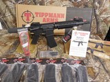 AR-15 M4-22
ELIT
PISTOL,
TIPPMANN
ARMS,
9"
BARREL,
25
ROUND
MAGAZINE,
POP-UP
SIGHTS,
QUAD
RAIL,
SEE ON UTUBE: GREAT INFORMATION - 3 of 25