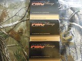 PMC BRONZE,
50
CAL.
660
GRAIN, F.M.G.-BT,
3.080
F.P.S.,
Muzzle Energy
13688 ft lbs,
BRASS
CASEING, - 2 of 13