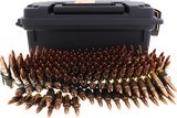HSM
AMMO .308 WIN 147GR.
FMJ
LINKED
TRACER 40%
200RDS
CAN, M13 LINKED FOR USE IN MINI-GUN, M60, M240 AND OTHERS PROJECTILE TIPS ARE NOT PAINTED - 2 of 16