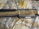 HSM
AMMO .308 WIN 147GR.
FMJ
LINKED
TRACER 40%
200RDS
CAN, M13 LINKED FOR USE IN MINI-GUN, M60, M240 AND OTHERS PROJECTILE TIPS ARE NOT PAINTED - 7 of 16