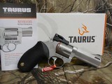 TAURUS TRACKER .44-MAGNUM,
4" BARREL, 5-SHOT,
AS
PORTED BARREL,
STAINLESS
STEEL,
RUBBER
GRIPS,
ADJUSTABLE
SIGHTS,
FACTORY
NEW
IN
BO - 3 of 20