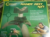 GUN
REST,
CALDWELL
HANDY
SHOOTING
REST
NXT
FRONT
BENCHREST,
FOR PISTOL
OR
RIFLE,
FACTORY
NEW
IN
BOX - 2 of 17