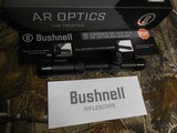 BUSHNELL
SCOPE
AR
OPTICS
1-4X24
30MM
DZ223
MATTE,
PERFECT
FOR
AR
RIFLES
&
OTHERS,
FACTORY
NEW
IN
BOX. - 6 of 21