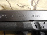 GLOCK
G-30,
PEROWNED,
VERY,VERY GOOD
COND,
NIGHT
SIGHTS, 2- 10 + 1
RD. MAG. GLOCK
CASE
WITH
ALL
PAPER WORK,. ** GREAT PISTOL** SEE
PIC. - 8 of 17