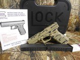 GLOCK
G-22
GEN.-4,
CUSTOM
CAMO,
ALMOST
NEW, ( SEE PIC. )
3 - 15
ROUND
MAGAZINES,
NIGHT
SIGHTS,
GLOCK
CASE & MANUAL,
GREAT
GLOCK - 4 of 21