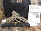 GLOCK
G-22
GEN.-4,
CUSTOM
CAMO,
ALMOST
NEW, ( SEE PIC. )
3 - 15
ROUND
MAGAZINES,
NIGHT
SIGHTS,
GLOCK
CASE & MANUAL,
GREAT
GLOCK - 3 of 21