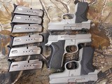 S&W
9 - MM
S / S,
MODEL 6946,
PRE-OWNED,
VERY GOOD
CONDITION,
COMBAT
SIGHTS,
3 - 13
ROUND
MAGAZINES,
3-DAY
INSPECITION
RETURN - 16 of 23