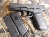 GLOCK
G-21,
45
A.C.P.,
PREOWNED,
ALMOST
NEW,
NIGHT
SIGHTS,
3 - 13 + 1 ROUND
MAGAZINES,
ORIGINAL
BOX &
MANUAL.
REAL
NICE !!!! - 7 of 22