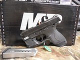 Smith & Wesson 11811 M&P 9 Shield M2.0 With Green Laser & Light, 9mm Luger 3.1" 7+1/8+1 Black Grip/Frame Grip Black Armornite Stainless Steel - 4 of 20