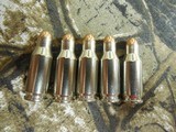 ARMSCOR,
22TCM9R
AMMO,
39 GR, J.H.P. 500 ROUND BOX,
BRASS
CASES,
(NOT THE SAME AS 22TCM)
2,000 F.P.S.
ALL NEW IN BOX - 16 of 22