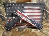 Citadel
M-1911,
with
Ammo
Can,
45
A.C.P. Single
Action,
5"
Barrel,
2 - 8+1
Round
Mags,
Black G10 Grip,
American Flag Cerakote Slid - 6 of 20