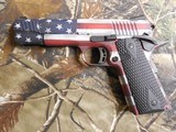 Citadel
M-1911,
with
Ammo
Can,
45
A.C.P. Single
Action,
5"
Barrel,
2 - 8+1
Round
Mags,
Black G10 Grip,
American Flag Cerakote Slid - 9 of 20