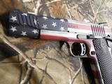 Citadel
M-1911,
with
Ammo
Can,
45
A.C.P. Single
Action,
5"
Barrel,
2 - 8+1
Round
Mags,
Black G10 Grip,
American Flag Cerakote Slid - 11 of 20