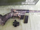 Henry H002C U.S. Survival AR-7 Semi-Automatic 22 LR 16.5" TWO
8+1 Fixed Stock Steel Receiver with overall TrueTimber Kanati Finish,
NEW IN BOX - 5 of 24