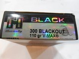 300BLACKOUT110GRAIN,V-MAX,2,375F.P.S. GREAT FORHUNTING,20ROUNDBOXES,MADEINTHEU.S.A.NEW INBOX - 2 of 14