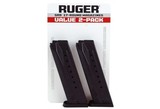RUGER
MAGAZINE
2-PACK,
SR9 / SR9C & 9E,
9-MM LUGER
2-17-ROUNDS BLUED STEEL
MAGAZINES,
( 2-PACK ),
FACTORY
NEW
IN
BOX.. - 1 of 13
