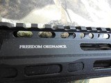 AR-15
PISTOL FX9P, Freedom
Ordnance
FX9P8
FX-9
Pisto l AR
Pistol
Semi -Automatic
9-MM Luger
8.25" Barrel 33+1 Polymer Black Hardcoat Ano - 10 of 25