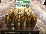 REMINGTON, Ammunition
Ultimate
Defense
9-MM
Luger
147 Grain,
Brass
Jacket
Hollow
Point
(BJHP)
20 ROUNDS PER BOX. - 8 of 14