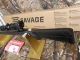 SAVAGE
350
LEGENT,
AXIS
XP,
BOLT ACTION,
18"
BARREL,
BLACK
MATTE,
WITH
3-9 X 40,
SCOPE,
ALL
FACTORY
NEW
IN
BOX, !!!!!!!!!! - 7 of 25