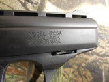 PHOENIX
25 - ACP.,
MODEL
HP25-A,
10 + 1
ROUND
MAGAXINE,
3"
BARREL, THUMB
SAFETY,
ALL
BLACK
FACTORY
NEW
IN
BOX
MADE
IN
THE
U - 6 of 15