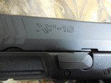 SPRINGFIELD
ARMORY,
XDM-10-MM,
5.25"
BARREL,
3- 15 ROUND
MAGAZINES,
ADJUSTABLE
REAR
SIGHT,
FIBOR
OPTIC
FRONT,
NEW
IN
BOX. - 8 of 24