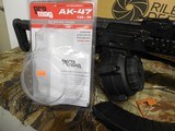 AK-47,
RILEY
DEFENSE,
RAK47
TACTICAL, . MP
7.62X39,
30 + 1 ROUND
MAGAZINE,
MATTE / POLYMER,
ADJUSTABLE
SIGHTS,
FACTORY NEW IN BOX.. - 16 of 22