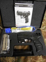 WALTHER
P22Q,
22-L.R.,
WITH
LASER,
2- 10 ROUND
MAGAZINES,
SINGLE / DOUBLE,
3.4"
BARREL, Interchangeable
Backstrap
Grip,
FACTORY NEW I - 1 of 20