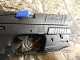 WALTHER
P22Q,
22-L.R.,
WITH
LASER,
2- 10 ROUND
MAGAZINES,
SINGLE / DOUBLE,
3.4"
BARREL, Interchangeable
Backstrap
Grip,
FACTORY NEW I - 8 of 20
