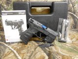 WALTHER
P22Q,
22-L.R.,
WITH
LASER,
2- 10 ROUND
MAGAZINES,
SINGLE / DOUBLE,
3.4"
BARREL, Interchangeable
Backstrap
Grip,
FACTORY NEW I - 3 of 20