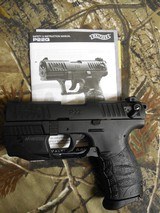 WALTHER
P22Q,
22-L.R.,
WITH
LASER,
2- 10 ROUND
MAGAZINES,
SINGLE / DOUBLE,
3.4"
BARREL, Interchangeable
Backstrap
Grip,
FACTORY NEW I - 14 of 20