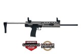 TITANIUM KEL-TEC
CMR-30,
22 MAG,
2-30 RD. MAGAZINES,
AMBIDEXTRDUS SAFETY & CHARGING HANDLE, POP-UP SIGHTS, ADJUSTABALE STOCK, FACTORY NEW IN BOX, - 1 of 6