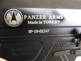 PANZER
BP-12,
PW ARMS INC, BP12, Black ,Anodized, 12- Gauge
3" MAGNUM,
2- 5+1 MAGS, Fixed Stock w/Adjustable Cheekpiece,
NEW - 15 of 26