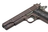 AUTOORDNANCE,1911 The General 45 ACP Single 5" 7+1 Black Army Eagle Engraved Grip Patriot Brown Cerakote Steel Slide FACTORY NEW IN BOX - 24 of 26