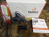 TAURUS
Spectrum 380 (ACP), Double Action,
2.8" Barrel, 6+1 & 7+1 Mags,
Serenity Polymer Grip Gray Polymer Frame Stainless Steel Slide - 4 of 17