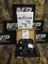 Smith & Wesson 12395 M&P 9,
$50.00 REBATE,
Carry Kit 2.0 9mm
3.10" 7+1/8+1 Black Armornite Stainless Steel Black Polymer/Crimson Trace Laser G - 1 of 22