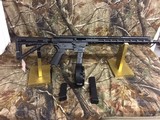 AR-15 / AR-9 PSA PA-X9 Lower with FM9C 16" Colt Style Upper with 15" M-Lok Rail and Muzzle Break and 17 Round Glock Magazine - 4 of 4