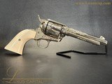 John Adams Jr. Master Engraved Colt Single Action Army 3rd Gen - 2 of 15