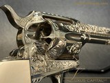John Adams Jr. Master Engraved Colt Single Action Army 3rd Gen - 9 of 15