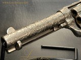 David Harris Cattle Brand Master Engraved Colt Single Action Army - 5 of 14