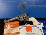 Master Engraved Colt 3rd Gen Single Action Army - 1 of 15