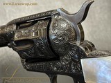 Colt SAA 2nd Gen Engraved and silver inlayed! - 7 of 17