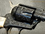 Colt SAA 2nd Gen Engraved and silver inlayed! - 8 of 17