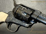 D.W. Harris Master Engraved “Ghost Rider” Colt Second Gen SAA - 9 of 15