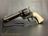 D.W. Harris Master Engraved “Ghost Rider” Colt Second Gen SAA - 1 of 15