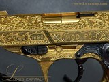 Walther Mod. P5 Compact Factory Engraved & Gold Plated - 12 of 14