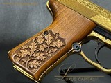 Walther Mod. P5 Compact Factory Engraved & Gold Plated - 8 of 14